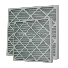 Primary Efficiency Panel Air Filter with Synthetic Fiber with Plastic Frame